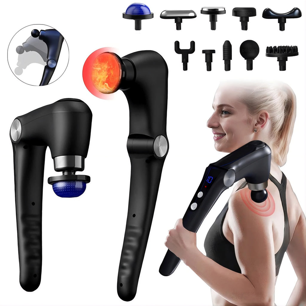 Fascia Massage Gun with Extension Handle