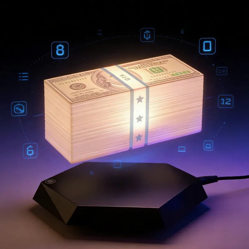 Floating Money Lamp