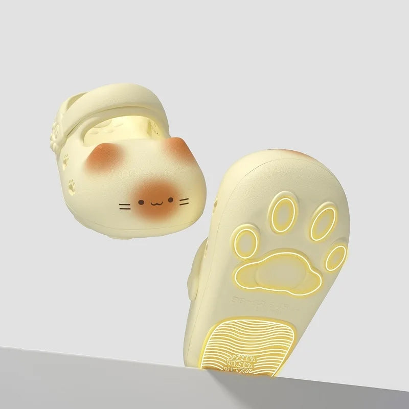 Anti-Slip Cat Paw Slippers