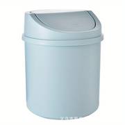 Mini Plastic Desktop Trash Can with Lid for Home Office