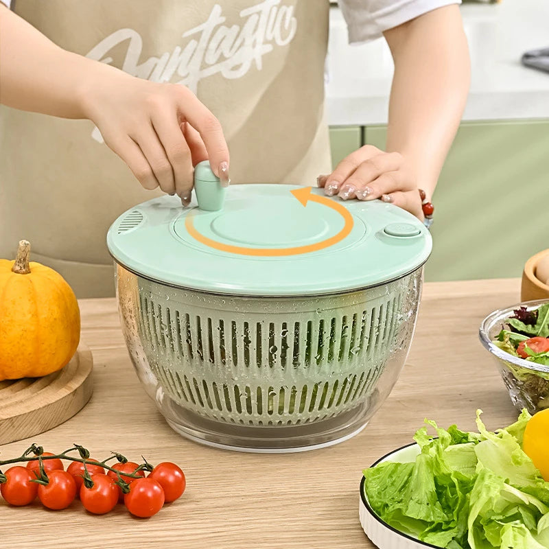 7‑Piece Multifunction Salad Spinner Set