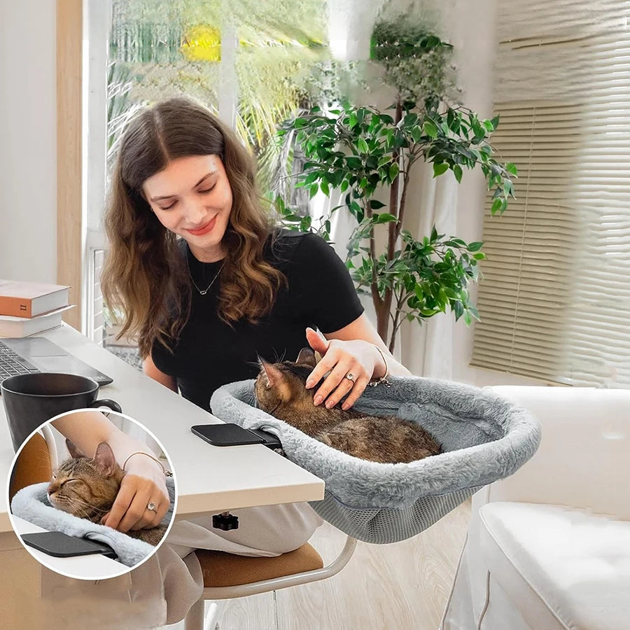 Foldable Cat Desk Bed