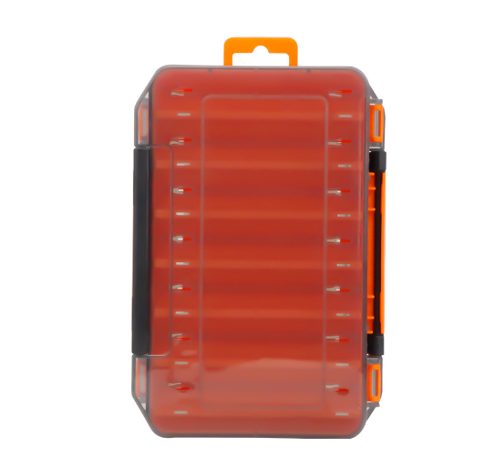 Durable Dual-Sided Fishing Tackle Box