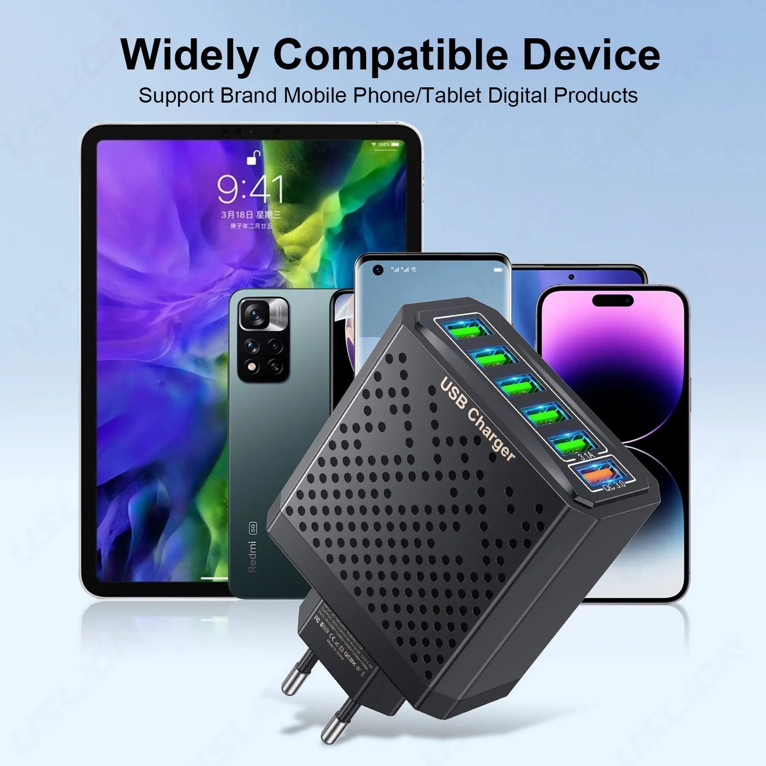 6 in 1 USB Charger