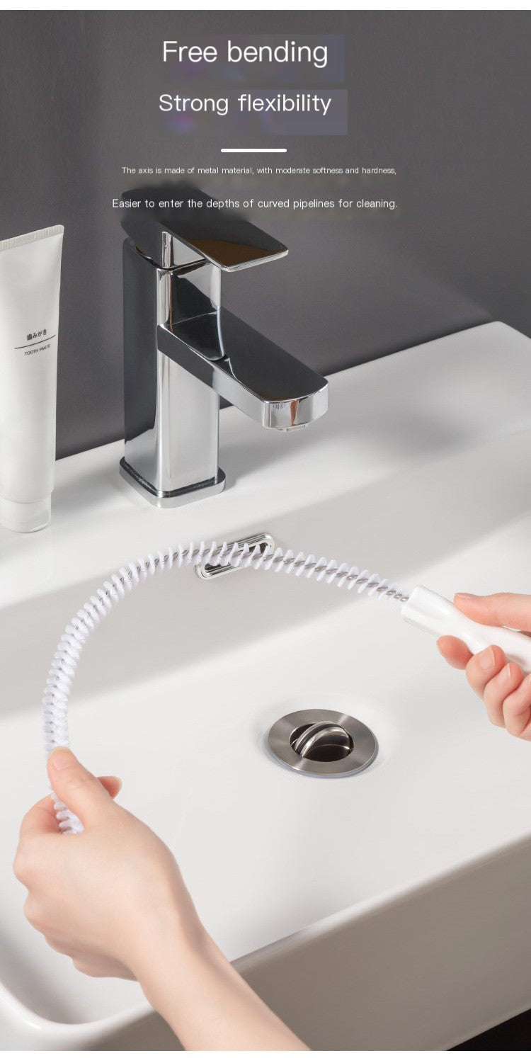 Pipe Drain Hair Cleaner Brush
