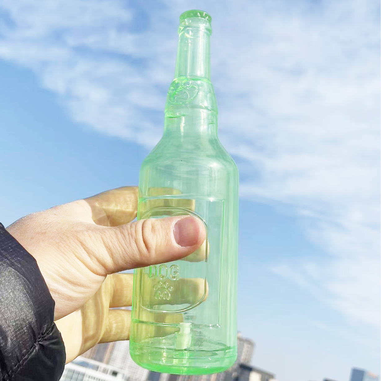 Pet TPR Tennis Bottle Toy