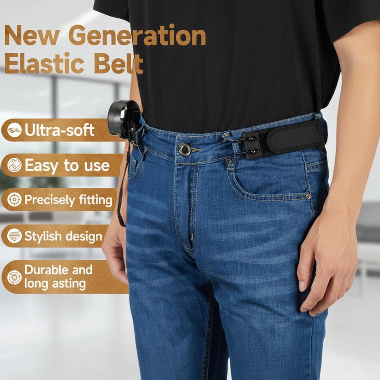 Buckle Free Waist Belt