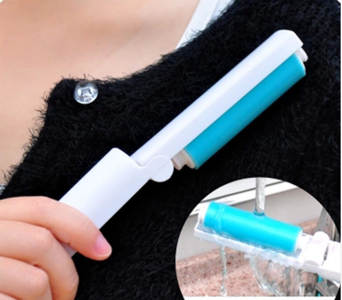 Lint Roller and Dust Remover Brush