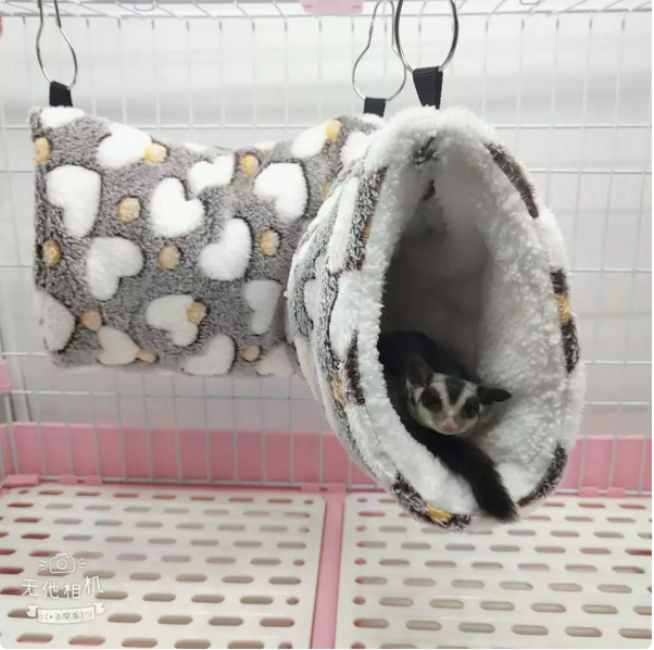 Super Soft Plush Hamster Warm Tunnel Nest