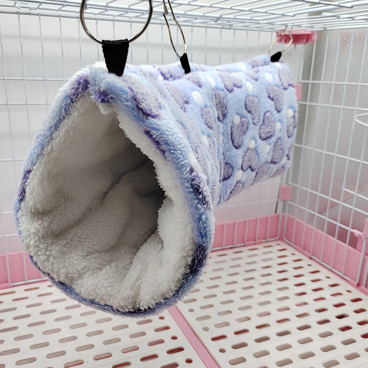 Super Soft Plush Hamster Warm Tunnel Nest