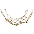Hanging Parrot Climbing Net with Hook and Swing Rope