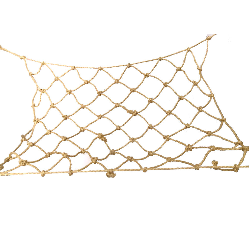 Hanging Parrot Climbing Net with Hook and Swing Rope