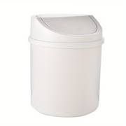 Mini Plastic Desktop Trash Can with Lid for Home Office