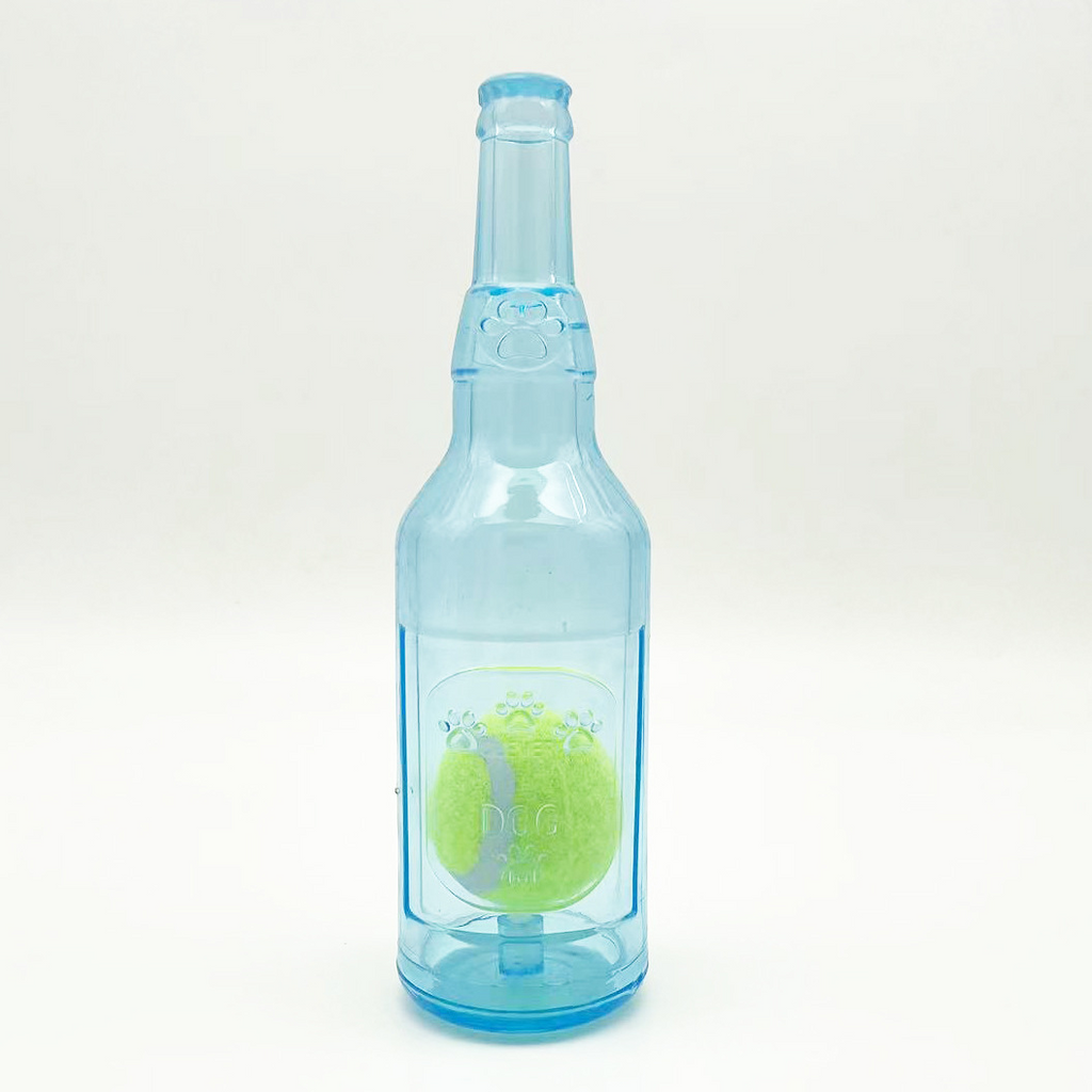 Pet TPR Tennis Bottle Toy